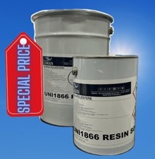 Resina poliestere  con catalizzatore per riparazione barca in vetroresina