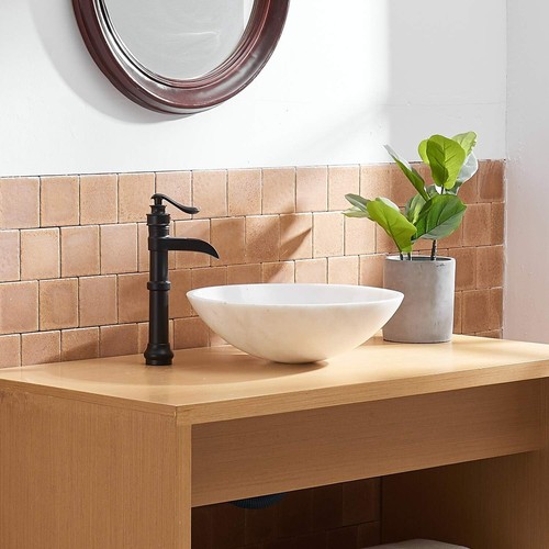 Stylish Matte Black Faucet with Easy Install Pop-Up Drain for Bathroom Sinks - Picture 4 of 10
