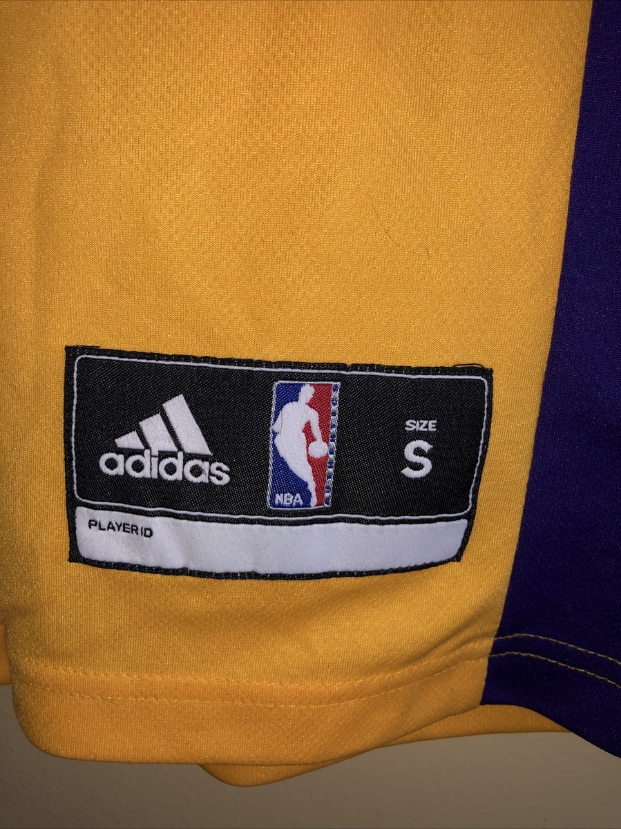 ADIDAS LA Lakers Dwight Howard #12 NBA Jersey Gold & Purple Men's