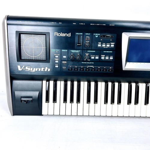 Roland V-Synth Synthesizer Ver 2.0 W/ Hard Case AC100V Test Completed Used - Picture 2 of 10