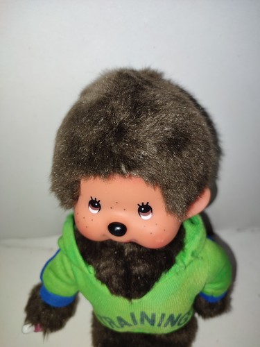 KIKI JOGGING SWEAT CAPUCHE TRAINING VERT MONCHHICHI KIKI VINTAGE A IDENTIFIER - Photo 3/5