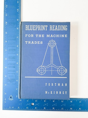 Blueprint Reading for Machine Trades 1943 Machinist Industrial Designs Draftsman - 第 2/14 張圖片