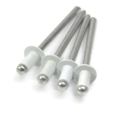 White All Aluminum POP Rivets - (4-2) 1/8