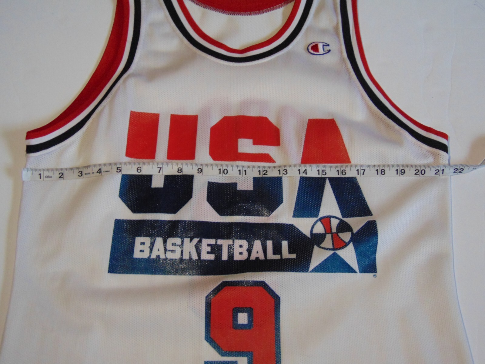1992 Vintage Michael Jordan 1992 Dream Team USA NBA Champion Jersey Size 44 USA