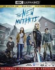 The New Mutants 4K Ultra HD  Blu-Ray  Digital Code 