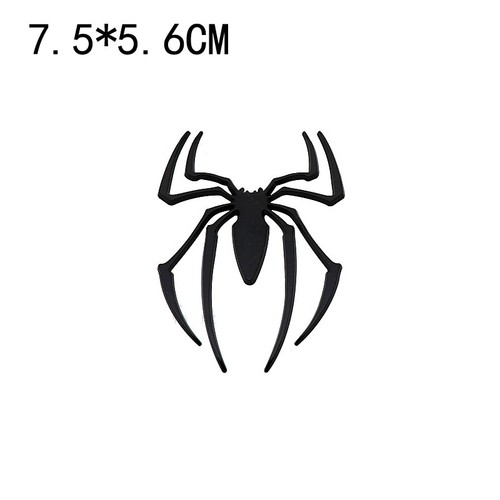 Metal Spider Emblems Edition Car Trunk Rear Side Badge 3D Decal Stickers - Picture 2 of 13