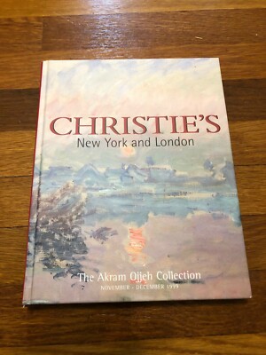 Christie's Art Catalog - The Akram Ojjeh Collection - Hardcover - Monet - 1999!!