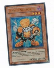 Yugioh Junk Synchron DPCT-ENY01 Faded Text Misprint NM