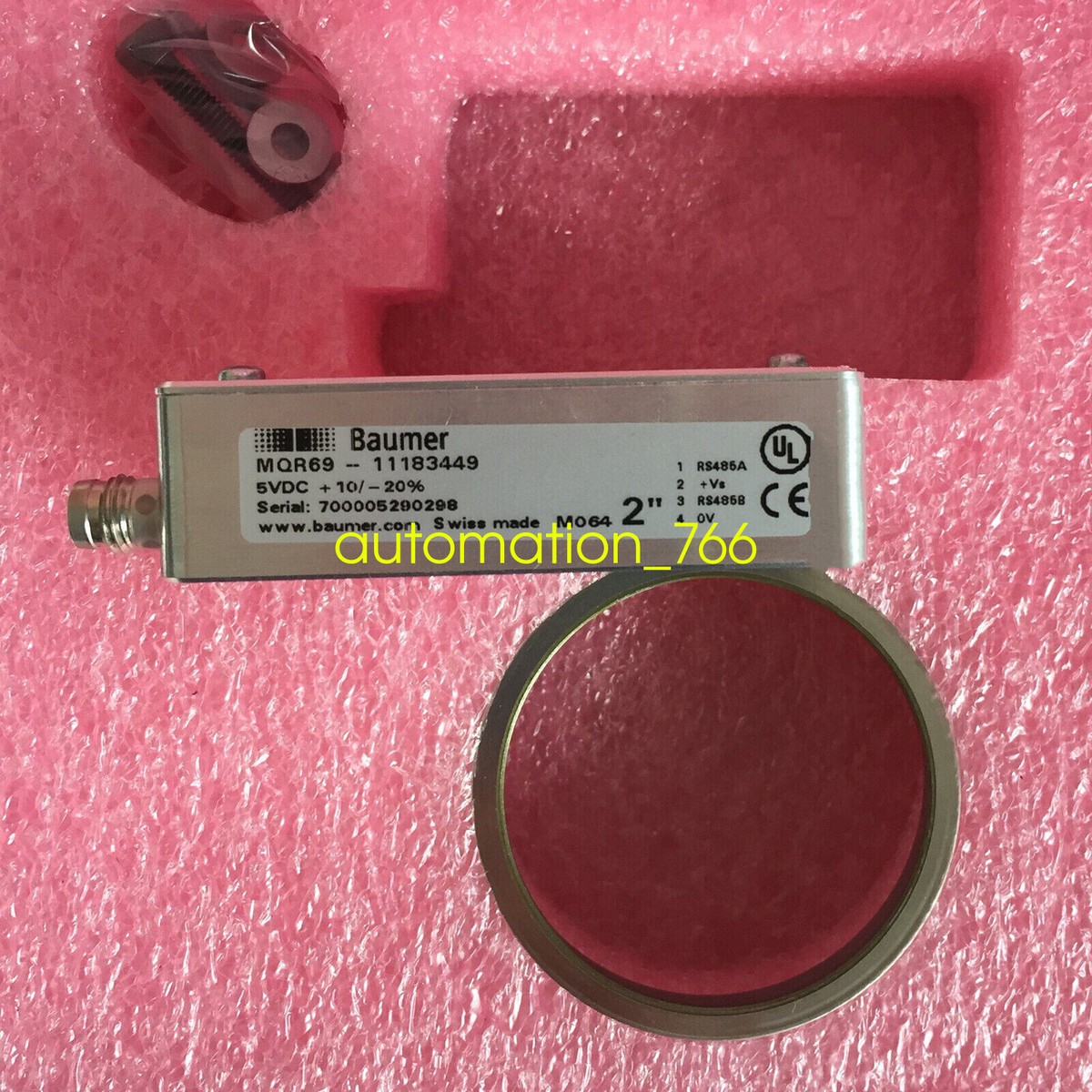 New Baumer HAAS magnetic encoder 93-60-0096 MQR69-11183449