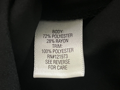 Nuevo SIMPLY VERA Wang Falda Plisada Negra Gota 12 Oficina Sirena Carrera Capricho 64 - Imagen 10 de 10