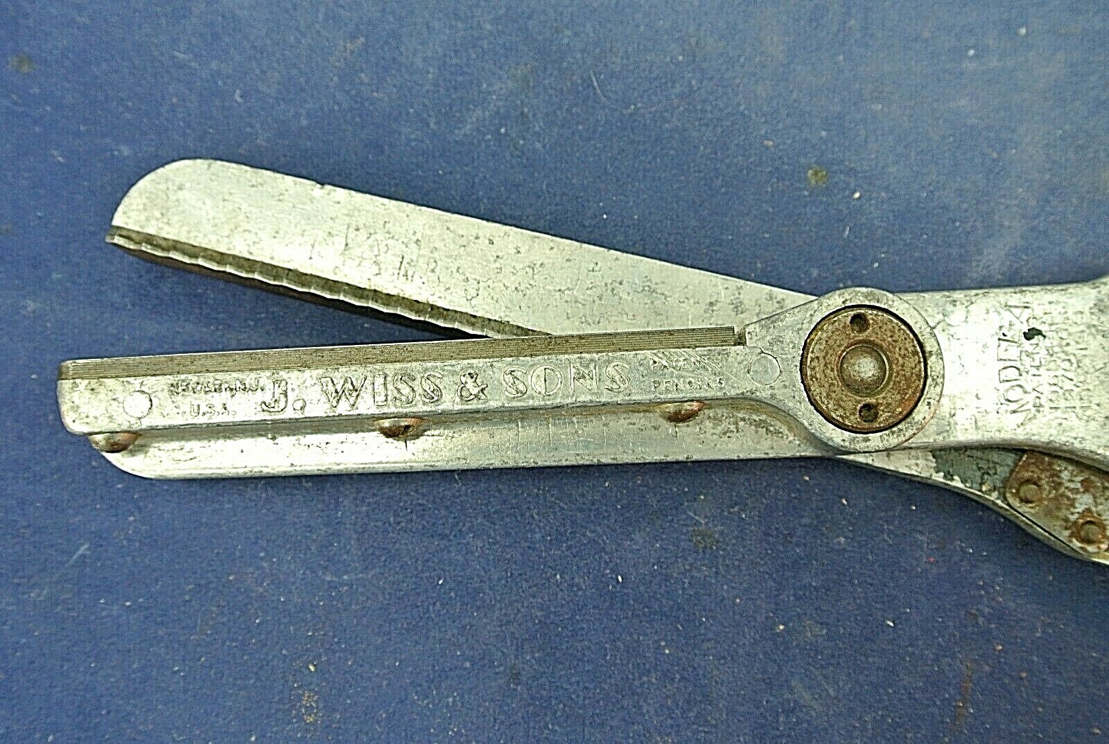 J. WISS AND SONS, VINTAGE PINKING SHEARS, MODEL A eBay