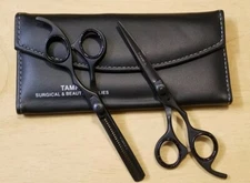 Hair Cutting Scissors Thinner Barber Shear 6 inch Professional Hair Dressing Kit
