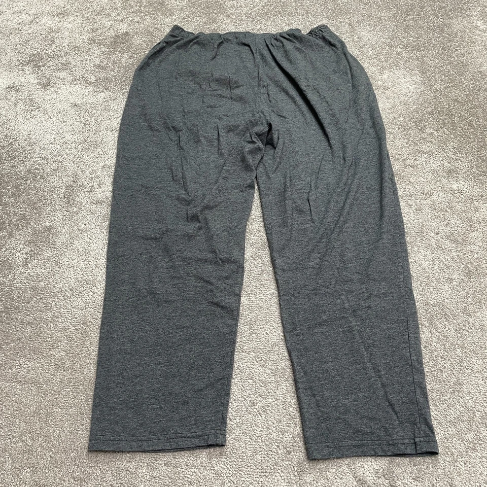 Pantalones deportivos Bobbie Brooks Lounge para mujer 18/20 W gris pierna ancha elásticos informales 36x28 Foto 2 de 4