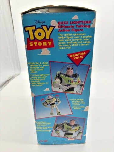 Toy Story Buzz Lightyear Ultimate Talking Action Figure 1st Edition Vintage 1995 - Bild 2 von 5
