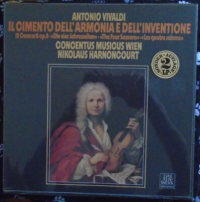 VIVALDI, Il Cimento Dell'Armonia E Dell'Inventione New Sealed Box Set FREE SHIP