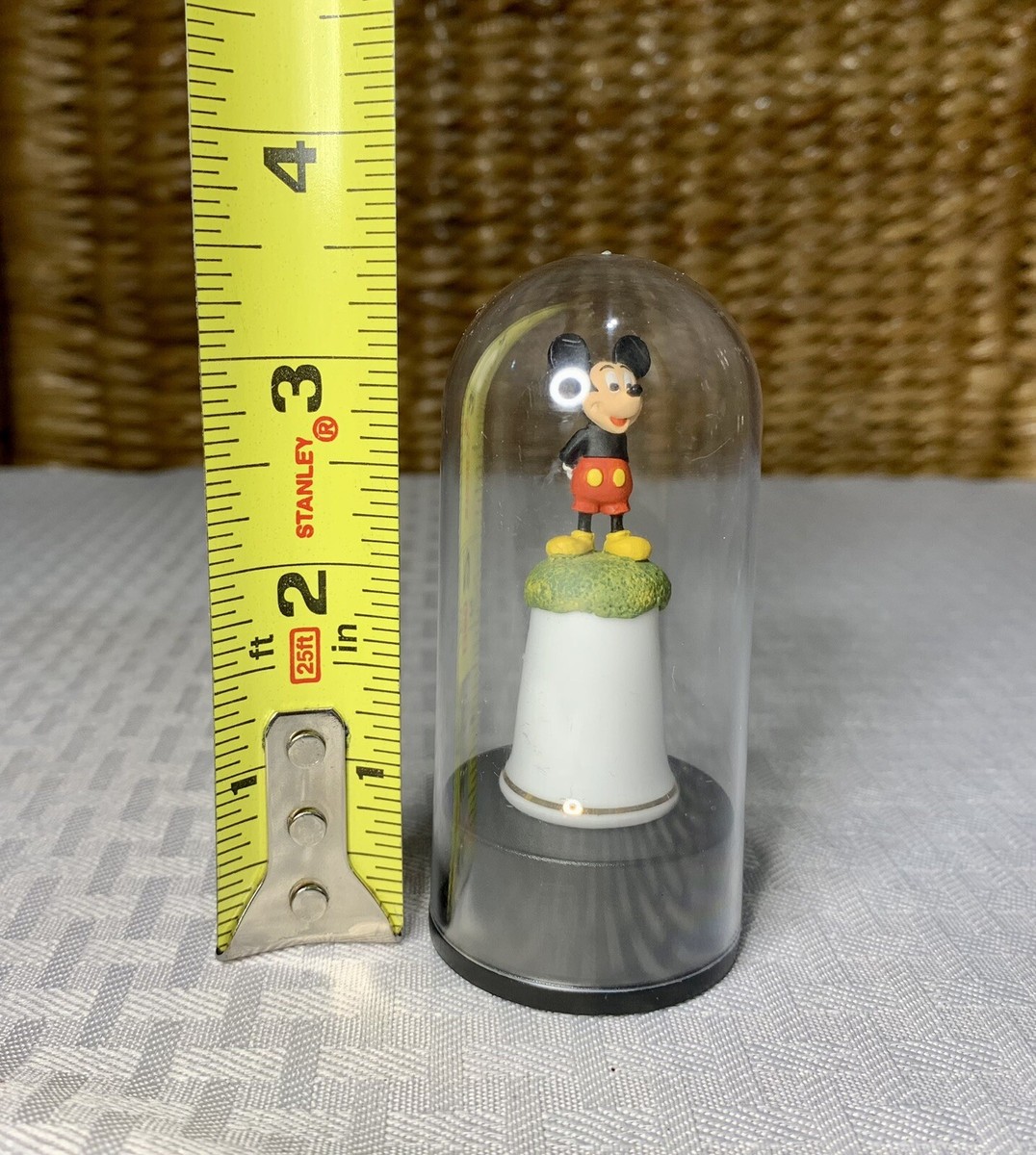 Vintage Disney Sterling Classics Mickey Mouse Porcelain Thimble