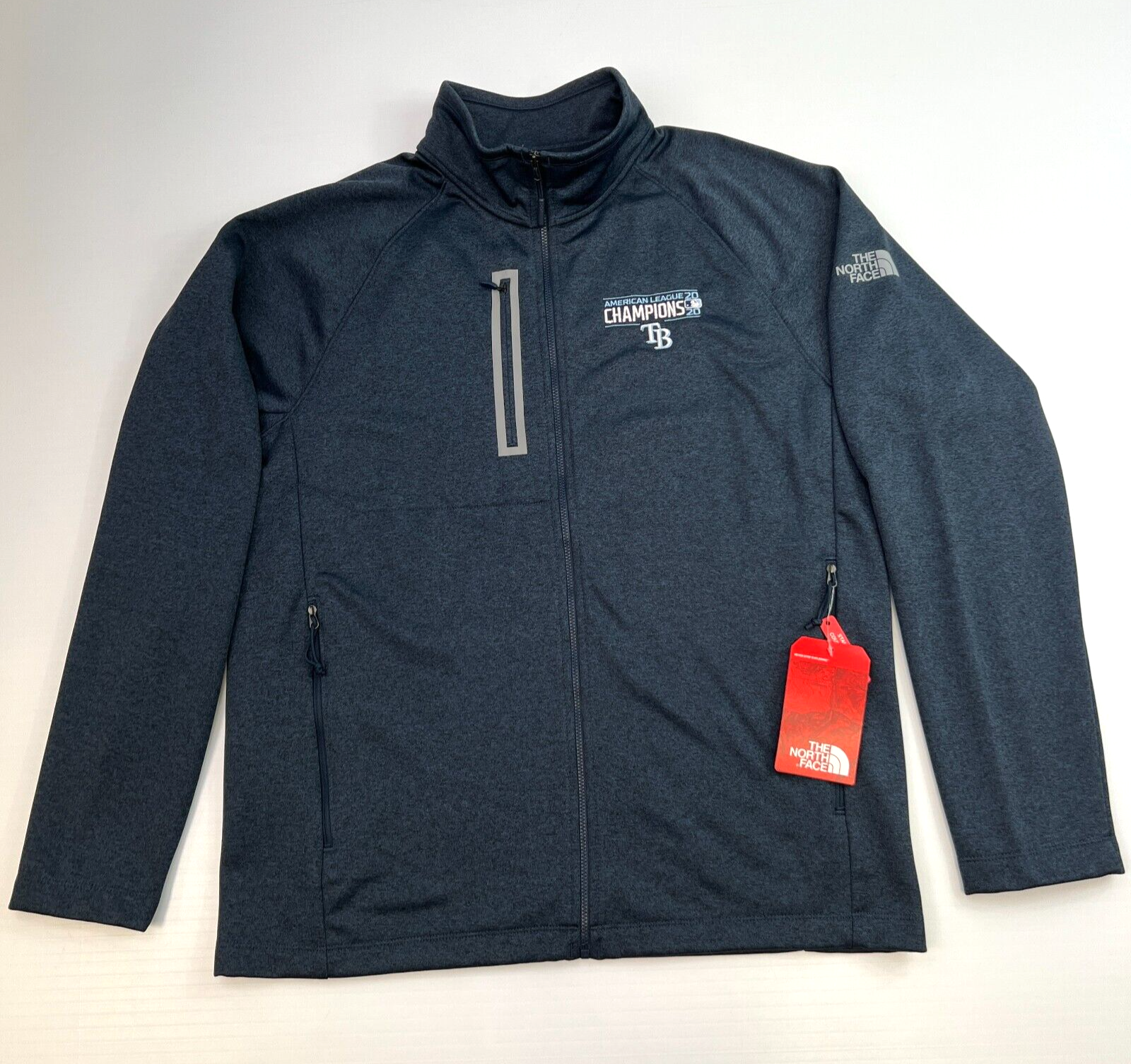 The North Face 2020 Tampa Champions Zip-Up Jacket for Men Large with Pocket