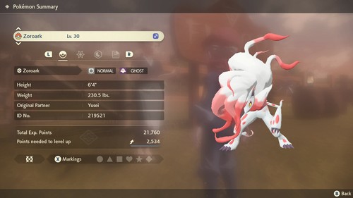 🌈Shiny Non-shiny Alpha Hisuian Zorua Zoroark 6IV🌈Legends Arceus HOME (💯Legal) - Picture 41 of 61