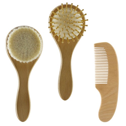  4 Sets Children's Hair Brush Newborn Baby Combs for Toddler Girls - Afbeelding 6 van 12