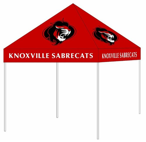 Custom Printed 5 x 5 Replacement Tent Cover 300D With Full Color Graphics for EZ - Picture 6 of 12