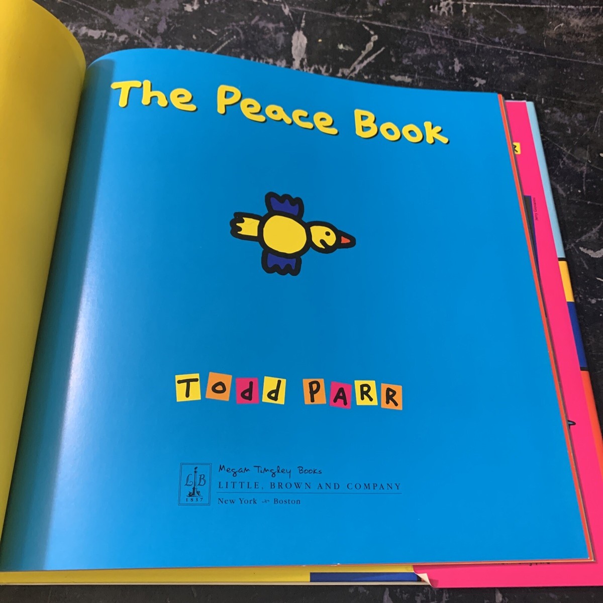 Lot Of 2 Todd Parr Children's Books: The Peace Book, The Lot Of 2 Todd Parr Children's Books: The Peace Book, The