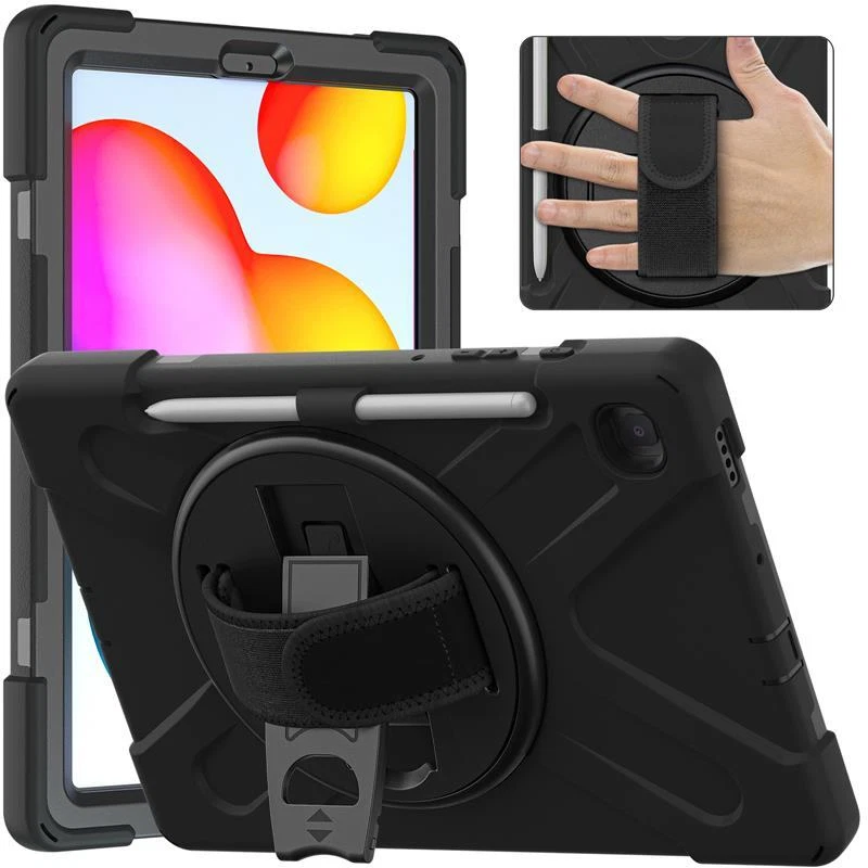 For Samsung Galaxy Tab S7 FE T730 T733 T736B 12.4 Case Shockproof Stand Cover - Image 2 of 4