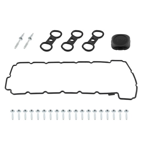Aluminum Valve Cover w/ Gasket Set for BMW E70 E82 E90 E91 328i 528i 128i X3 X5 - Picture 12 of 12