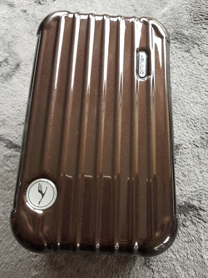 Lufthansa LH FIRST CLASS Amenity Kit RIMOWA - Schokobraun metallic