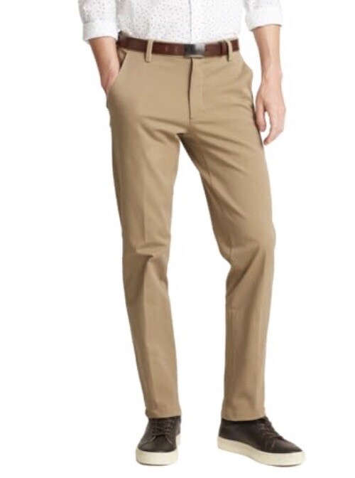 Dockers Men's Slim Fit Workday Smart 360 Flex Pants British Khaki 42W x