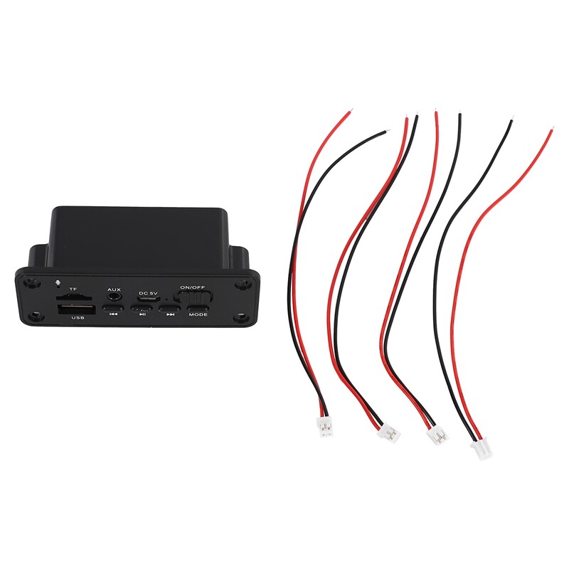 3X (hands-free MP3 player decoder board 2X 3W amplifier DC 5V MP3