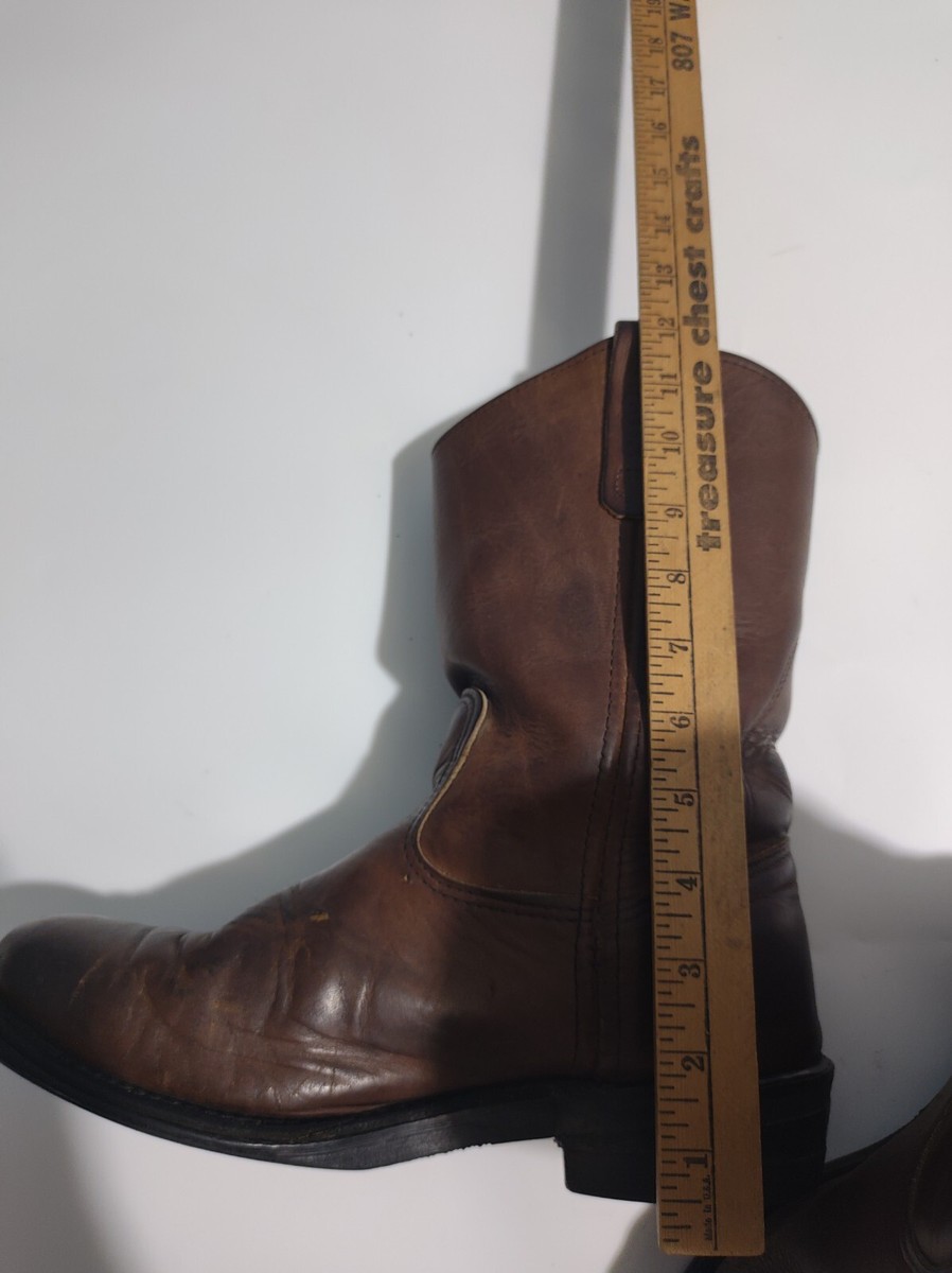 レッドウィング 1114 ペコス 茶ブラウン ブーツ redwing pecos Red Wing Boots Pecos model 1114 Sz 9D Brown Leather | eBay