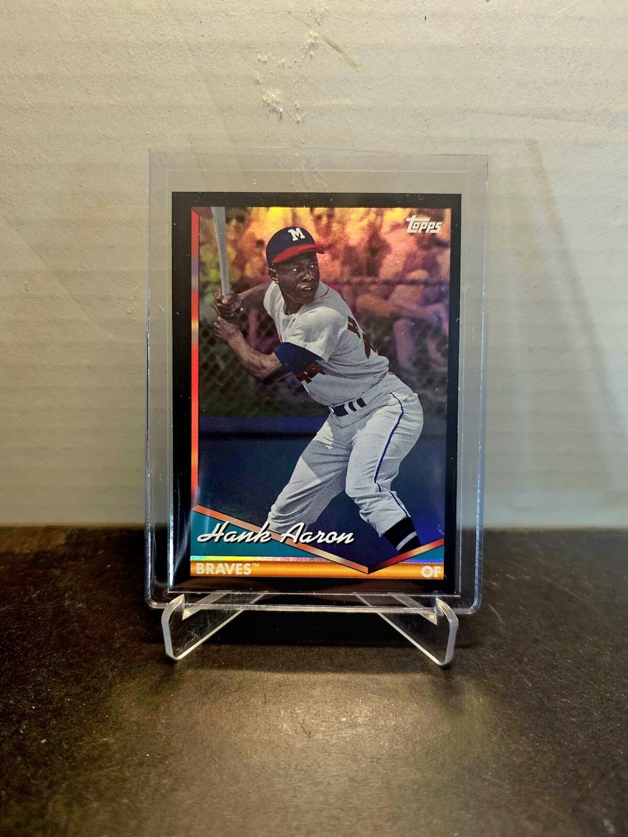 topps 47 HANK AARON 野球カード 2024 Topps Archives Baseball Card Hank Aaron Atlanta Braves