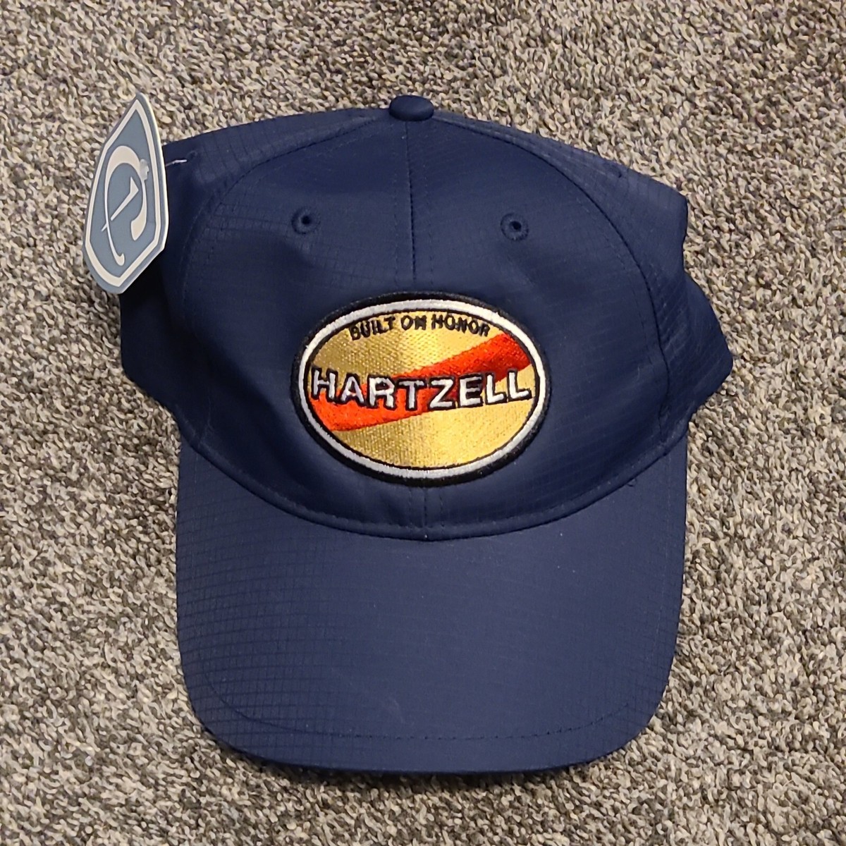 Built On Honor Hartzell Mens Navy Blue Baseball Cap Hat Cap