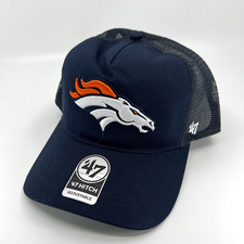 Denver Broncos Hat Mens Blue Snapback '47 Brand Trucker Cap NFL Football Z5 New