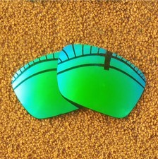 US Polarized Lenses Replacement for-OAKLEY Fuel Cell OO9096 - Green Mirror