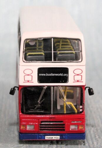 BRITBUS R906 1:76 SCALE LEYLAND OLYMPIAN D/DECK BUS BUS FAN WORLD SPECIAL BOXED - Picture 4 of 14