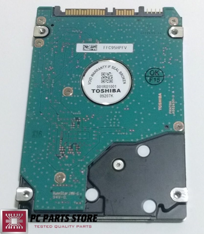 Toshiba 160GB 2.5" MK1655GSX HDD2H25 V UL01 S G002439-0A PCB PARTS