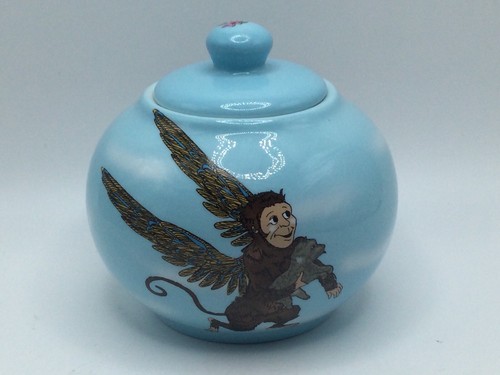Wizard Of Oz Covered Sugar Bowl Monkeys Paul Cardew Design Porcelain 2004 VTG - Picture 2 of 4