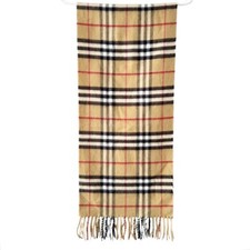 Unisex Fashion Scarf Novacheck Plaid Cashmere Feel Fringed Neck Warmer 12 x 60