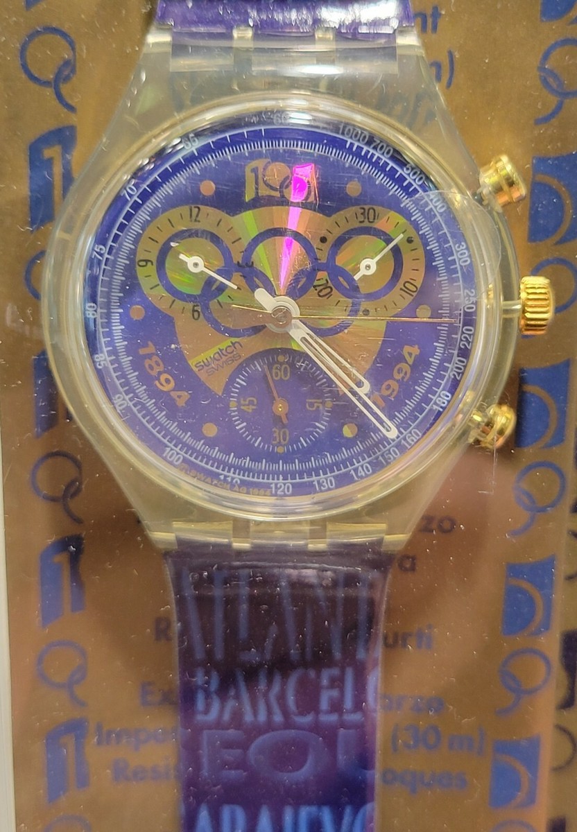 スォッチ　オートマティック 1994 Swatch Irony Date Quartz Watch Aluminum Case 36mm