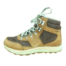 LL Bean Mountain Classic Womens Brown Leather Waterproof Hiking Boots Size 7.5 M