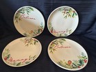 Better Homes & Gardens WINTER BOTANICAL MERRY & BELIEVE Salad Plate Set Four -4