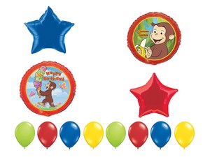 Curious George Birthday Party Balloons Curious George Party