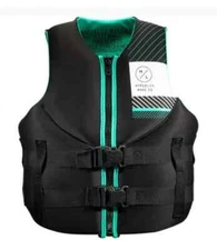 HYPERLITE WOMENS INDY NEOPREME VEST TEAL LARGE 21600625