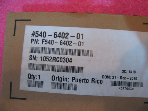 Sun 540-6402 4GB Kit ( 2 * 2GB Dimm ) for V210 New - L3701 - Picture 2 of 2