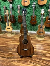 Kamehameha Ukulele KB-52 EQ Baritone Ukulele All Solid Acacia w/ electric pickup