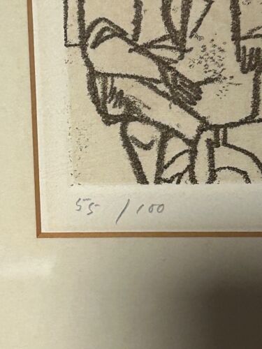 William Gropper the senate series,Point of Order, Etching signed, #55/100 - Picture 3 of 7