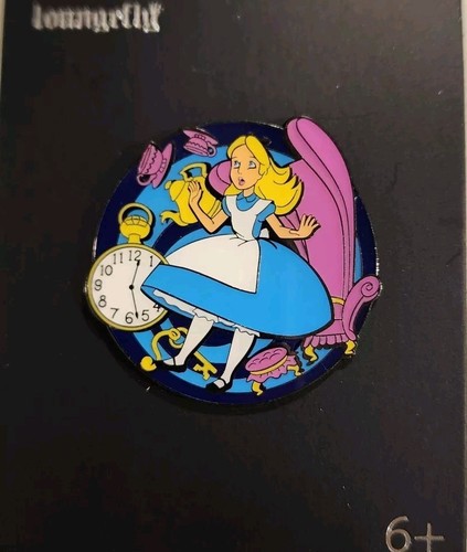 Loungefly Disney Alice in Wonderland Alice Falling Enamel Pin NEW - Picture 9 of 10