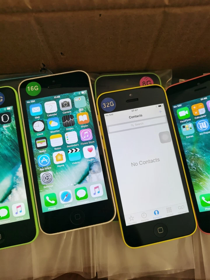 VERY GOOD Apple iPhone 5c 8 16 32GB (GSM Unlocked) White Blue Green Yellow Pink - Image 3 of 4