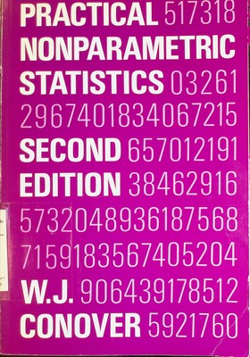 Practical Nonparametric Statistics Probability & Mathematical Statistics S. Cono